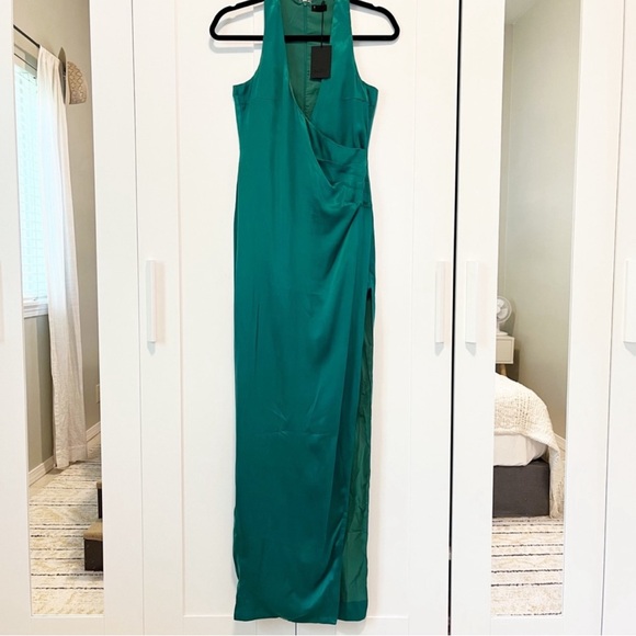 NBD x Revolve Beverly Blvd Gown in Kelly Green (XS) - Picture 2 of 5